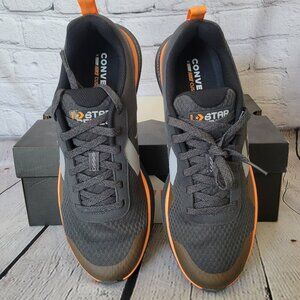 Converse Series RN- Almost Black and Mandarin